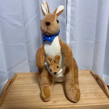 캥거루 봉제 인형 (모자)