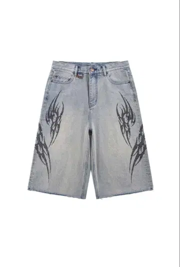 Supplier Tribal Rhinestone Denim Shorts
