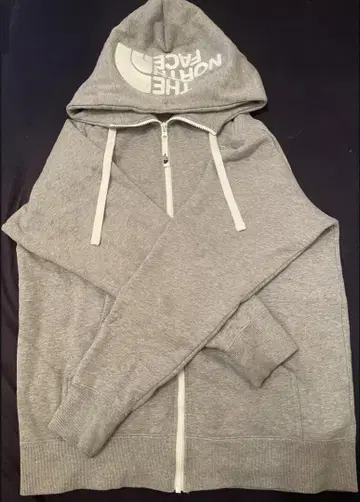 THE NORTH FACE 그레이 풀 집업 후드티 M