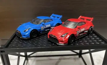 핫휠 Nissan GT-R LBWK 2대 세트