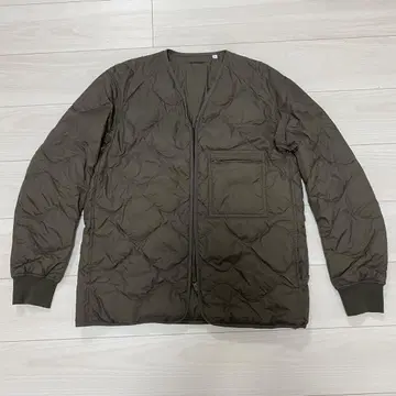UNIQLO U 유니클로 퀼팅 다운 자켓 L 카키
