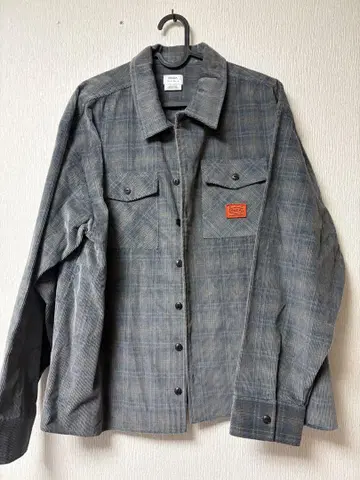 RVCA 그레이 계열 체크 자켓