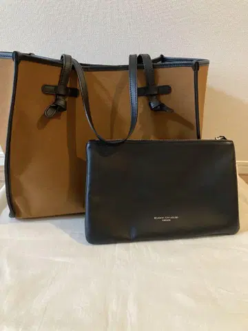 GIANNI CHIARINI 브라운 토트백