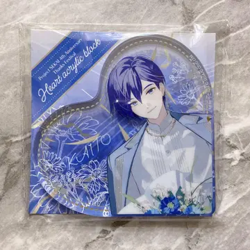 프로세카 KAITO 4주년 감사제 하트형 아크릴 블록