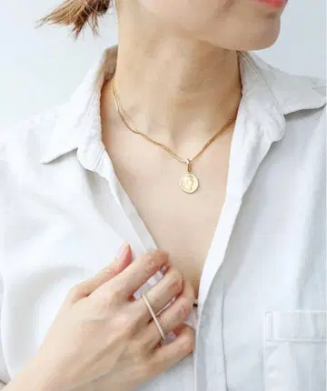 MARIHA 코인 체인 목걸이