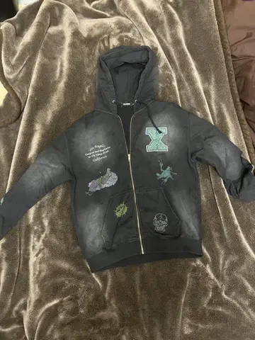 XLARGE 지퍼 후드티