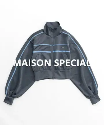 MAISON SPECIAL 더블 라인 저리 자켓 F 긴팔