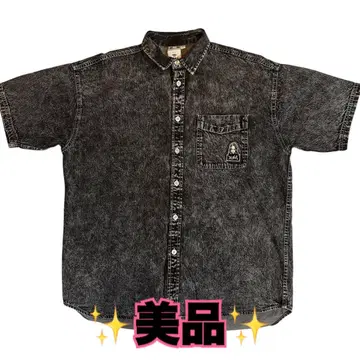 새상품급 x-girl 데님 셔츠 M 사이즈