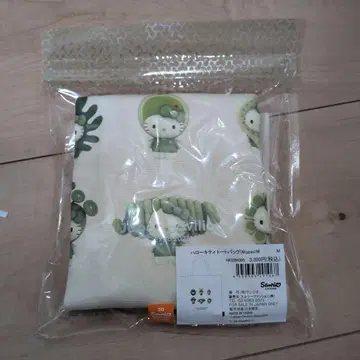 헬로키티 만박 일본관 한정판 토트백