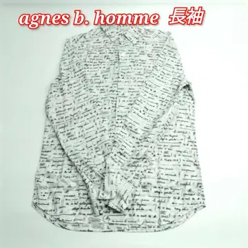 agnes b. homme 에네스베 옴 긴팔 셔츠 여성용