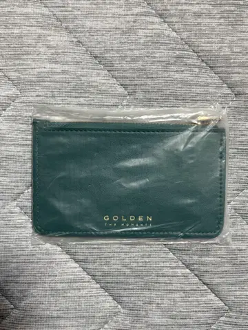 BTS 정국 JUNGKOOK GOLDEN 전시회 CARD WALLET