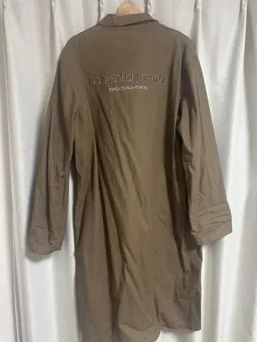 뷰티풀 피플 브라운 트렌치코트