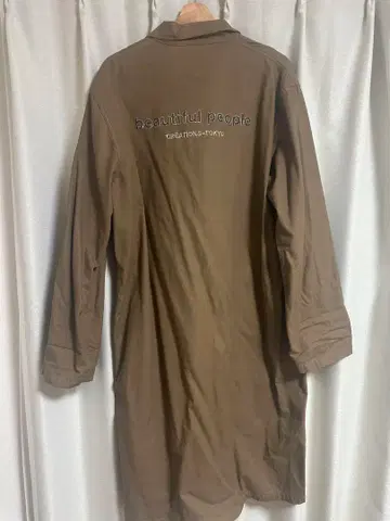 뷰티풀 피플 브라운 트렌치코트