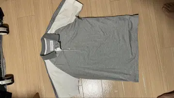 ST ANDREWS 피케 셔츠 그레이/화이트