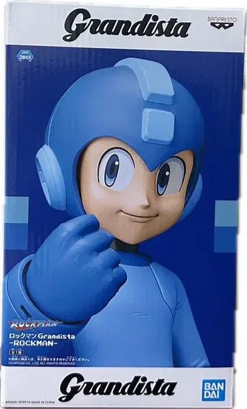 반프레스토 그란디스타 락맨 Rockman 피규어