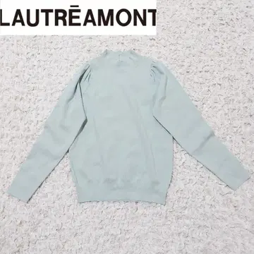 컨디션 최상 LAUTREAMONT 로트레아몽 얇은 소재 긴팔 니트 여성용