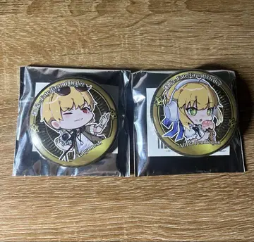 FGO FATE 중국 한정판 소니 콜라보 길가메쉬 아르토리아 캔뱃지