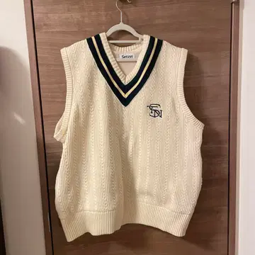 Setinn 세트인 니트 베스트 지레 표기 사이즈 M