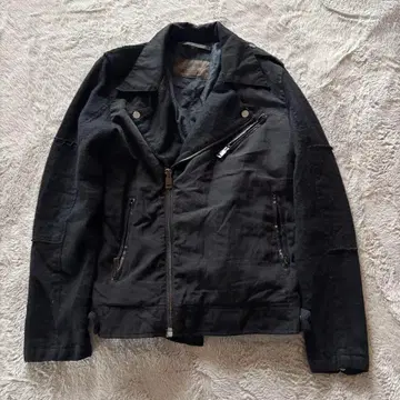 [ USED ] ZARA MAN 울&린넨 W 라이더 자켓 US-M