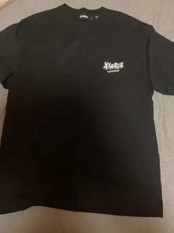 XLARGE 블랙 T셔츠 L 사이즈