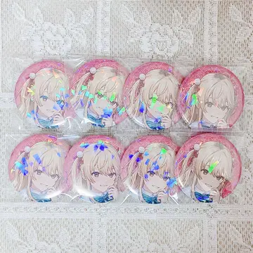 [ 연내 처분 ] 이에나가 무기 하피토리 크리스마스 캔뱃지 등신