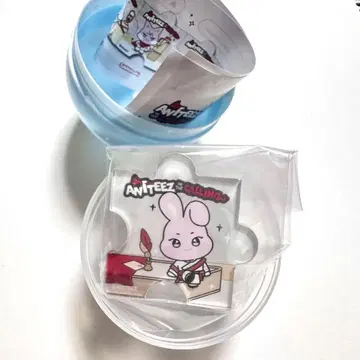 ANITEEZ 팝업 랜덤 가챠 아크릴 마그넷 통비리