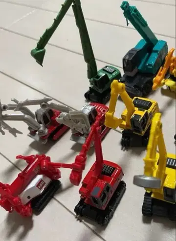 건설 차량 미니카 13대 세트