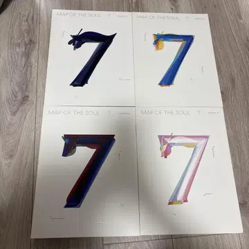 BTS MAP OF THE SOUL 7 4종 세트