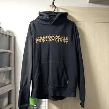 WASTED PARIS 블랙 후드티
