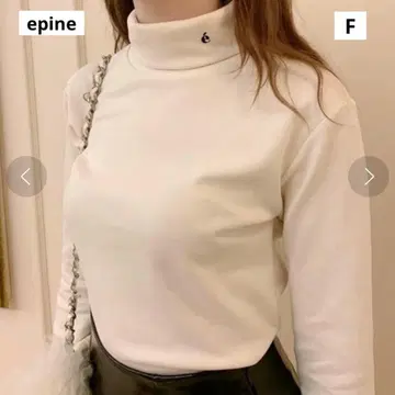 [ 새상품급 ] epine 에피누 코튼 하이넥 터틀넥
