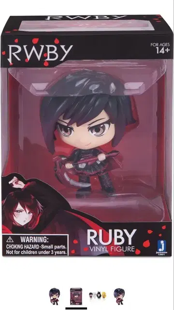 RWBY 루비 로즈 미니 피규어