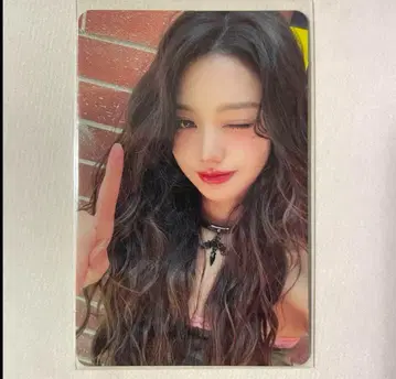 IVE 원영 Be Alright 최초 한정 I반 트레이딩 카드