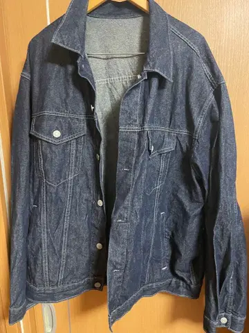 GU 다크 블루 데님 자켓 M 사이즈