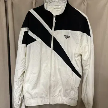 Reebok 나일론 자켓 화이트/블랙