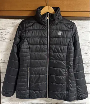 EA7 엠포리오 아르마니 블랙 다운 자켓