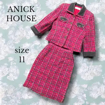 [ ANICK HOUSE ] 핑크 트위드 셋업 사이즈 11