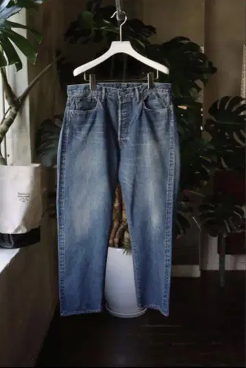 a.presse Washed Denim Wide Pants 22aw