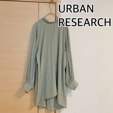 URBAN RESEARCH 어반 리서치 긴팔 블라우스 그린