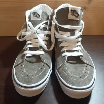 Vans Sk8-Hi 그레이 하이컷 스니커즈