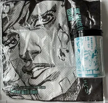 죠죠 아라키 히로히코 원화전 JOJO 롯폰기 로손 한정판 핸드 타월 7부