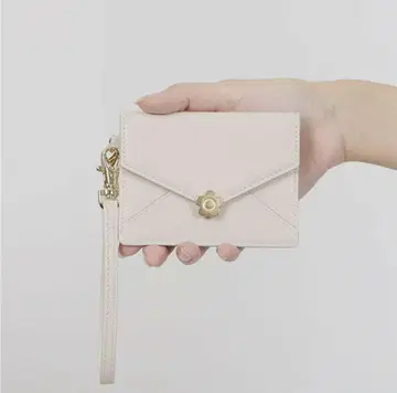 MARY QUANT 마리콴트 씨링 데이지 레터 싱글 카드 지갑