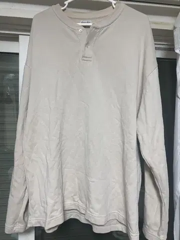 steven alan 헨리넥 맨투맨 M 베이지