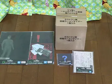 제일복권 메탈기어 라스트 원상 즉석 라면 타이머 F상 G상 세트