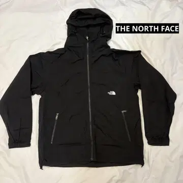 [미사용 새상품] THE NORTH FACE 블랙 나일론 자켓