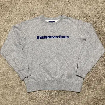 thisisneverthat 트레이닝복 맨투맨 자수 로고