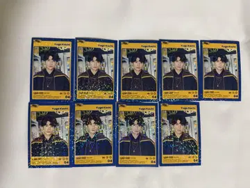 SixTONES GOLD 앨범 특전 트레이딩 카드 타카치 유고 9장 세트