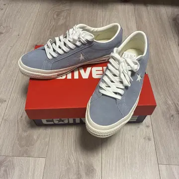 CONVERSE ONE STAR SUEDE (라이트 블루)