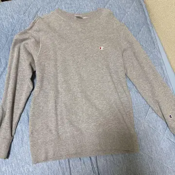 Champion 그레이 크루넥 트레이닝복 L