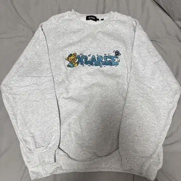XLARGE 그레이 맨투맨 트레이닝복