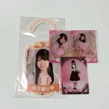 노기자카46 카키 하루카 도어 플레이트 모바카 노기BOX
